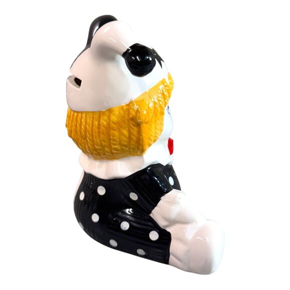 Star & Moon Harlequin Jester Piggy Bank Canada by Giftcraft Vintage 1980s Lot 2 - Picture 16 of 16